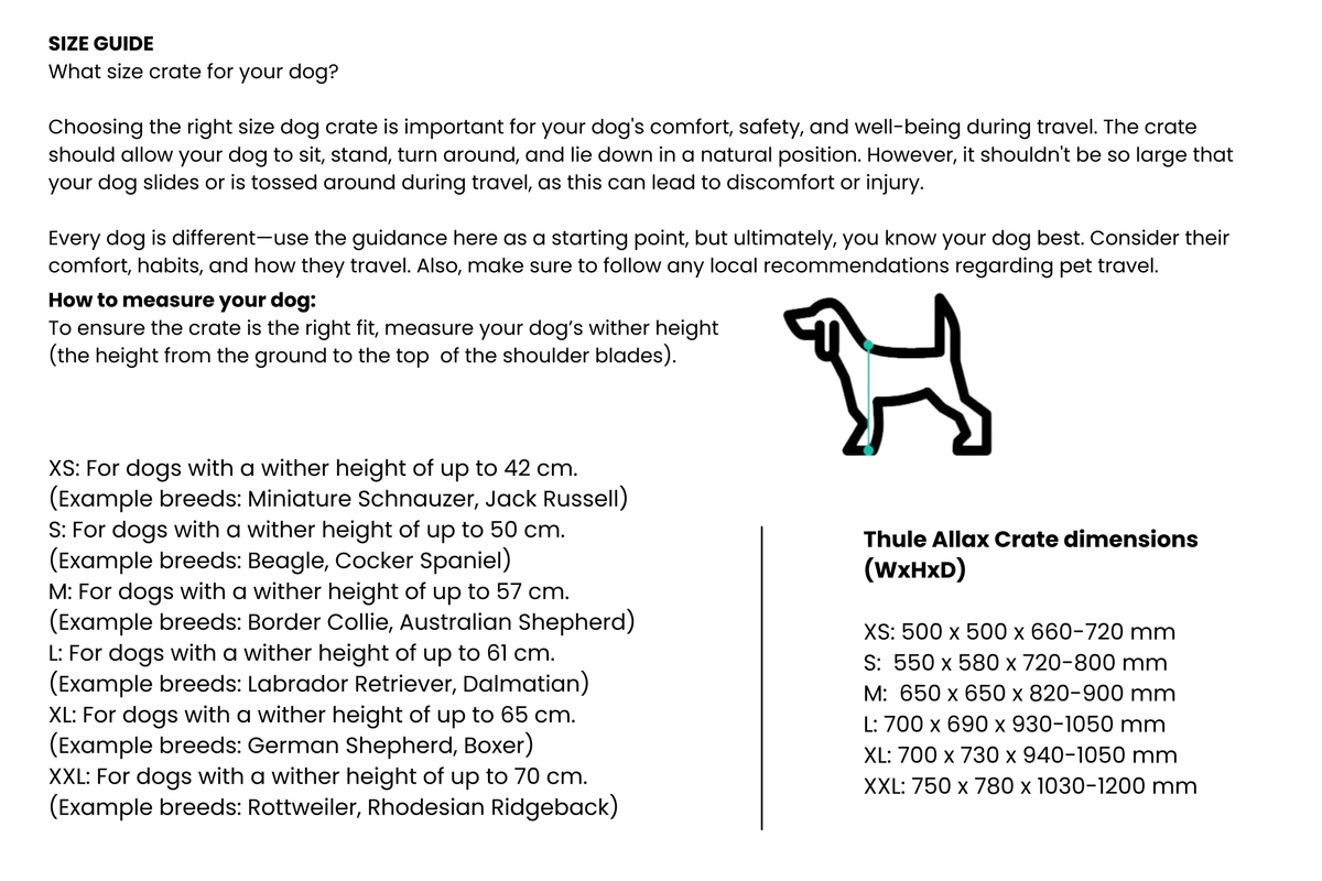 Thule Allax Dog Crate - Dutch Cargo (AU) - Thule Accessories - Accessories - Thule Allax Dog Crate