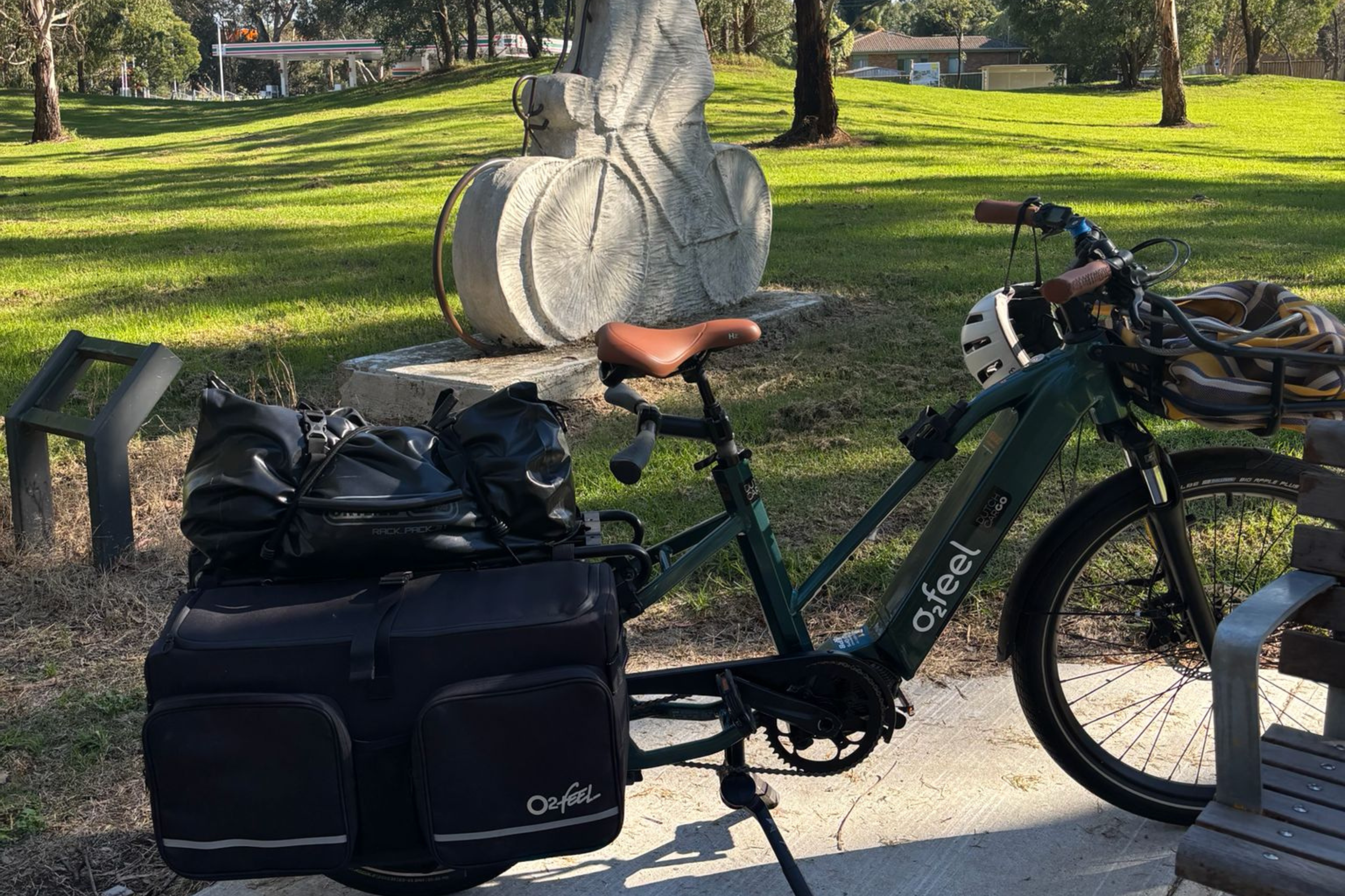 Bikepacking Weekend on the O2Feel Equo – Dutch Cargo (AU)