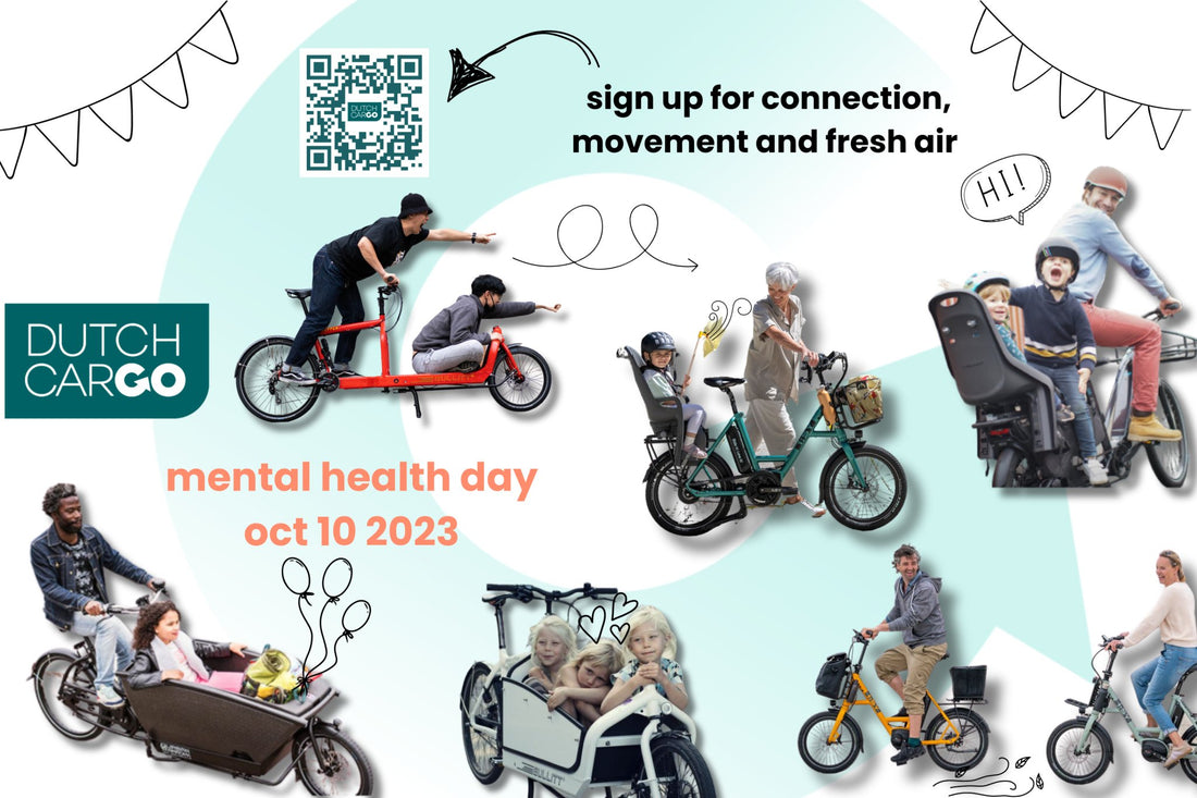 Embracing Mental Health Day: The Therapeutic Journey on a Cargo and E-Bike - Dutch Cargo (AU)