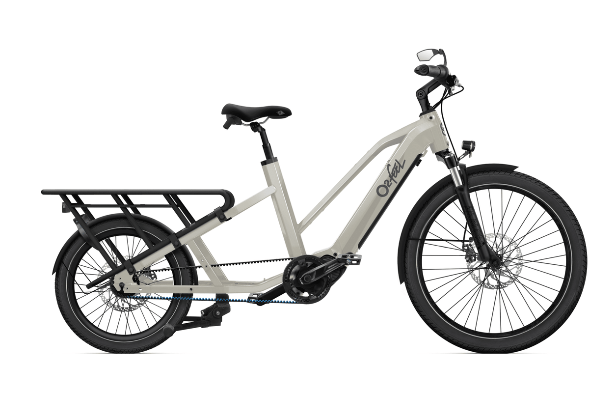 O2Feel Equo 7.4 Longtail Electric Bike - Dutch Cargo (AU) - O2feel - Electric Cargo Bike - O2Feel Equo 7.4 Longtail Electric Bike