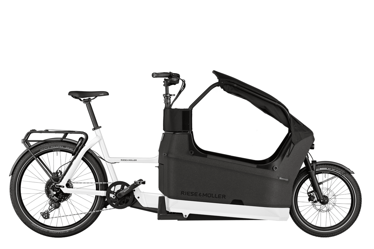 Riese & Muller Packster2 70 Family with BES3 Bosch Cargo Line Electric Cargo Bike - Dutch Cargo (AU) - Riese and Muller - Electric Cargo Bike - Riese & Muller Packster2 70 Family with BES3 Bosch Cargo Line Electric Cargo Bike