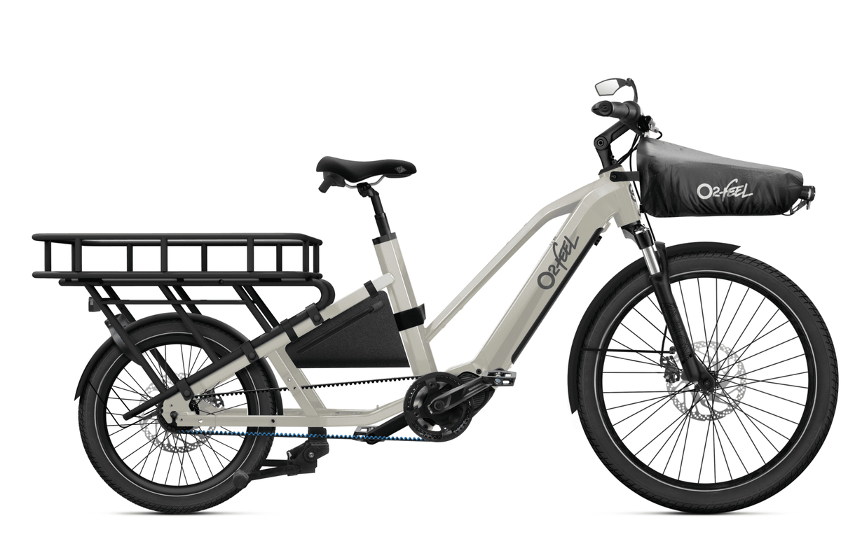 O2Feel Equo 7.4 Longtail Electric Bike - Dutch Cargo (AU) - O2feel - Electric Cargo Bike - O2Feel Equo 7.4 Longtail Electric Bike