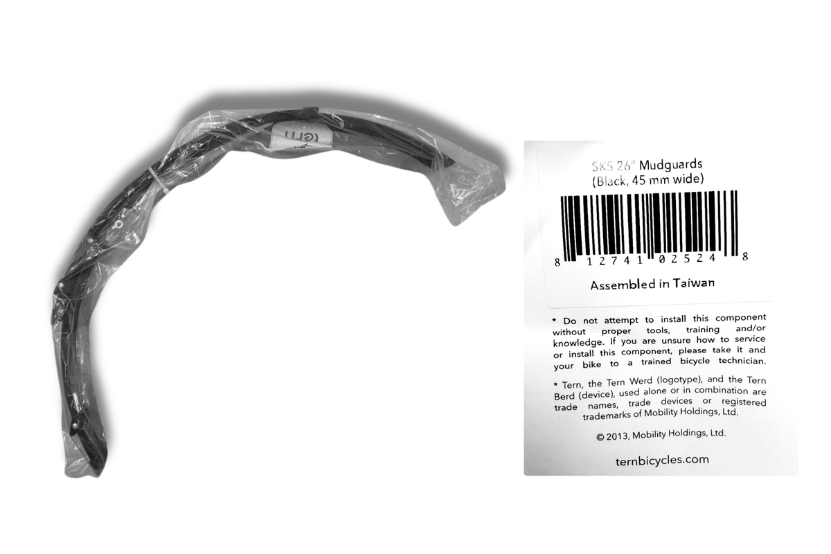 Tern Mudguards 26" - Dutch Cargo (AU) - Tern Accessories - Accessories - Tern Mudguards 26"