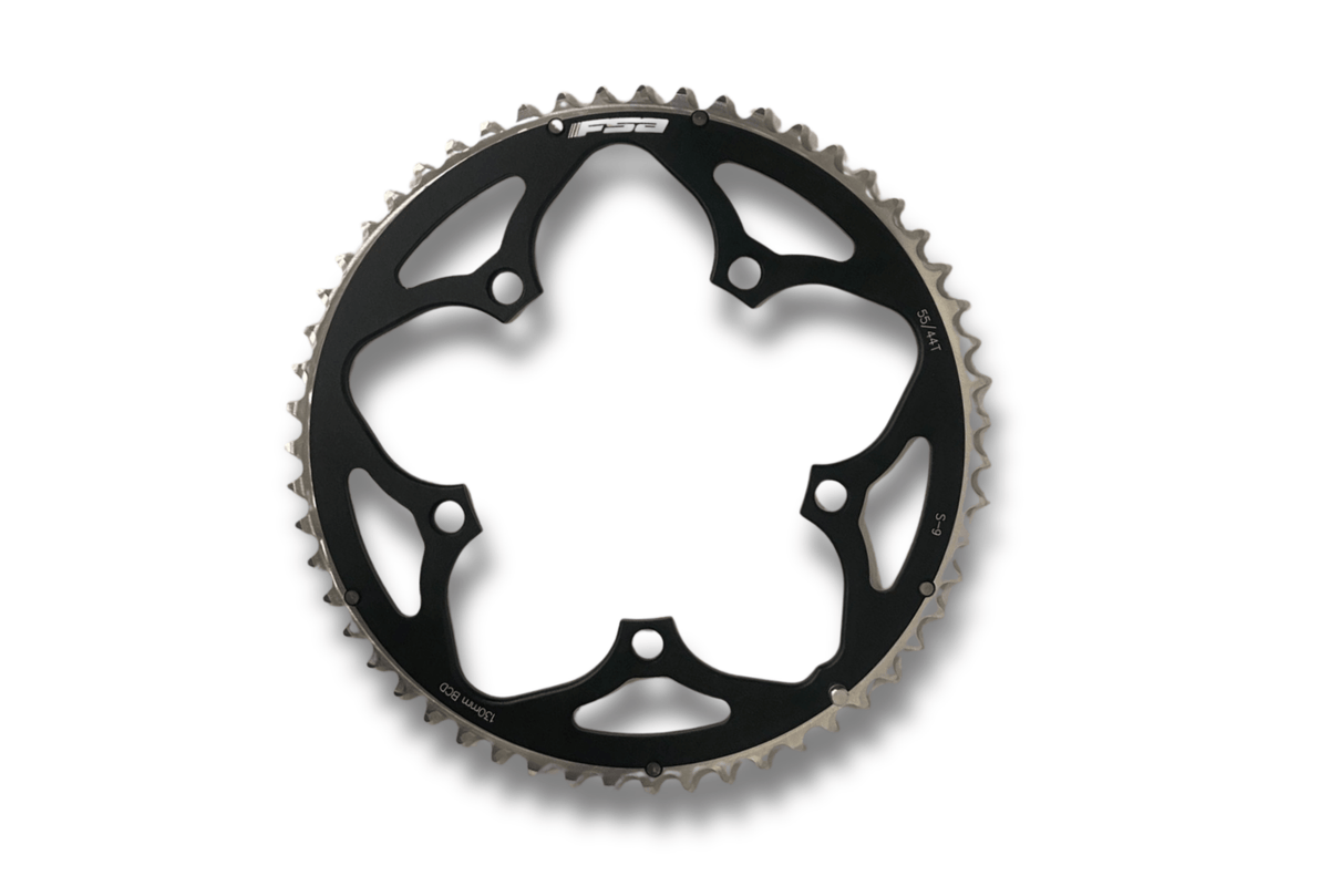 FSA Pro Road Chainring - 55/44T S - 9 130, BCD - Dutch Cargo (AU) - FSA - Accessories - FSA Pro Road Chainring - 55/44T S - 9 130, BCD