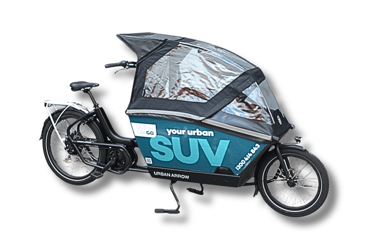 Urban Arrow Family Performance Line Plus "Carry Pro" Secondhand - Dutch Cargo (AU) - Urban Arrow - Electric Cargo Bike - Urban Arrow Family Performance Line Plus "Carry Pro" Secondhand