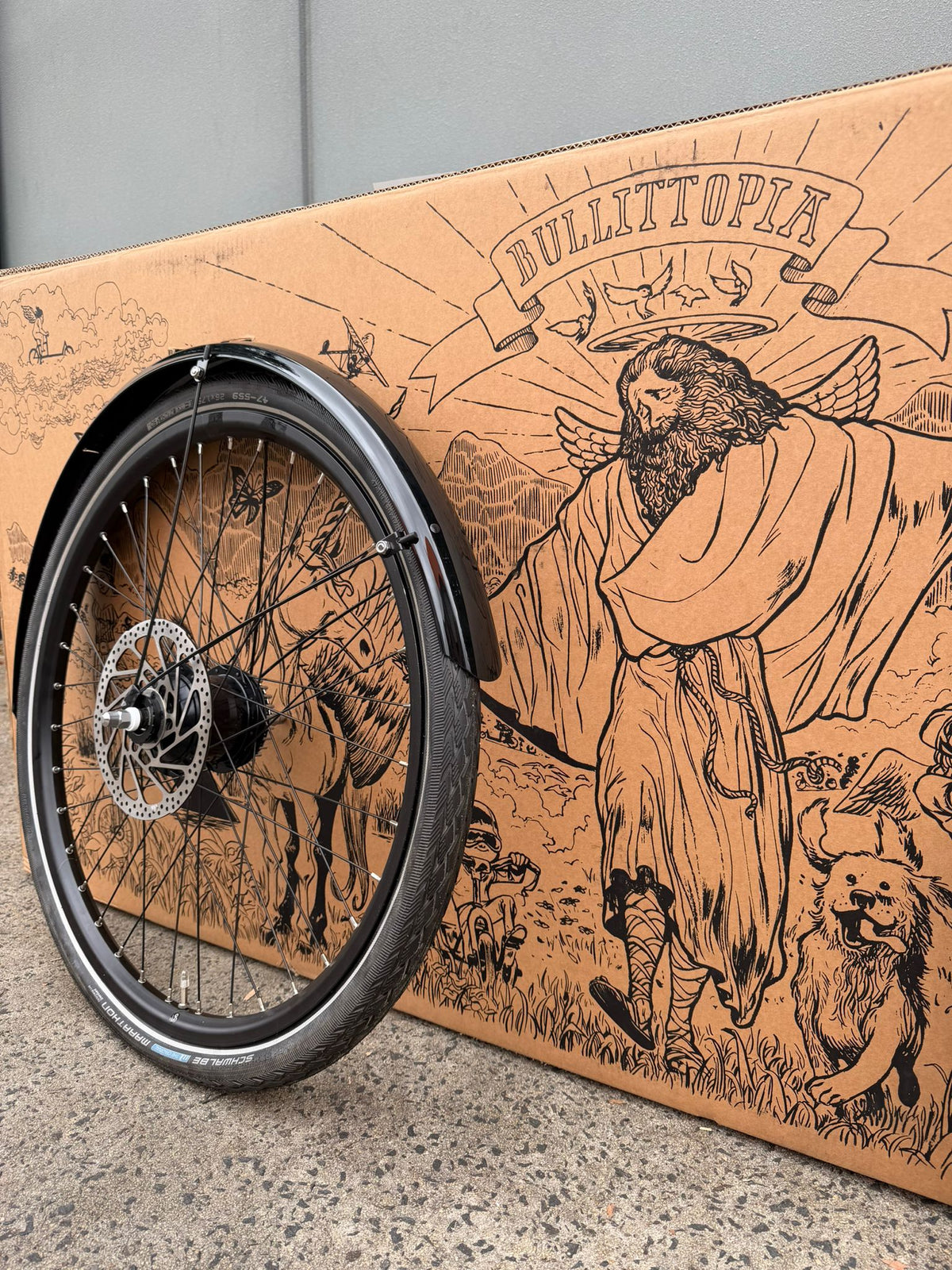 Bullitt 8 - Speed Shimano Alfine with Chain Drive - Dutch Cargo (AU) - Larry vs. Harry - Electric Cargo Bike - Bullitt 8 - Speed Shimano Alfine with Chain Drive