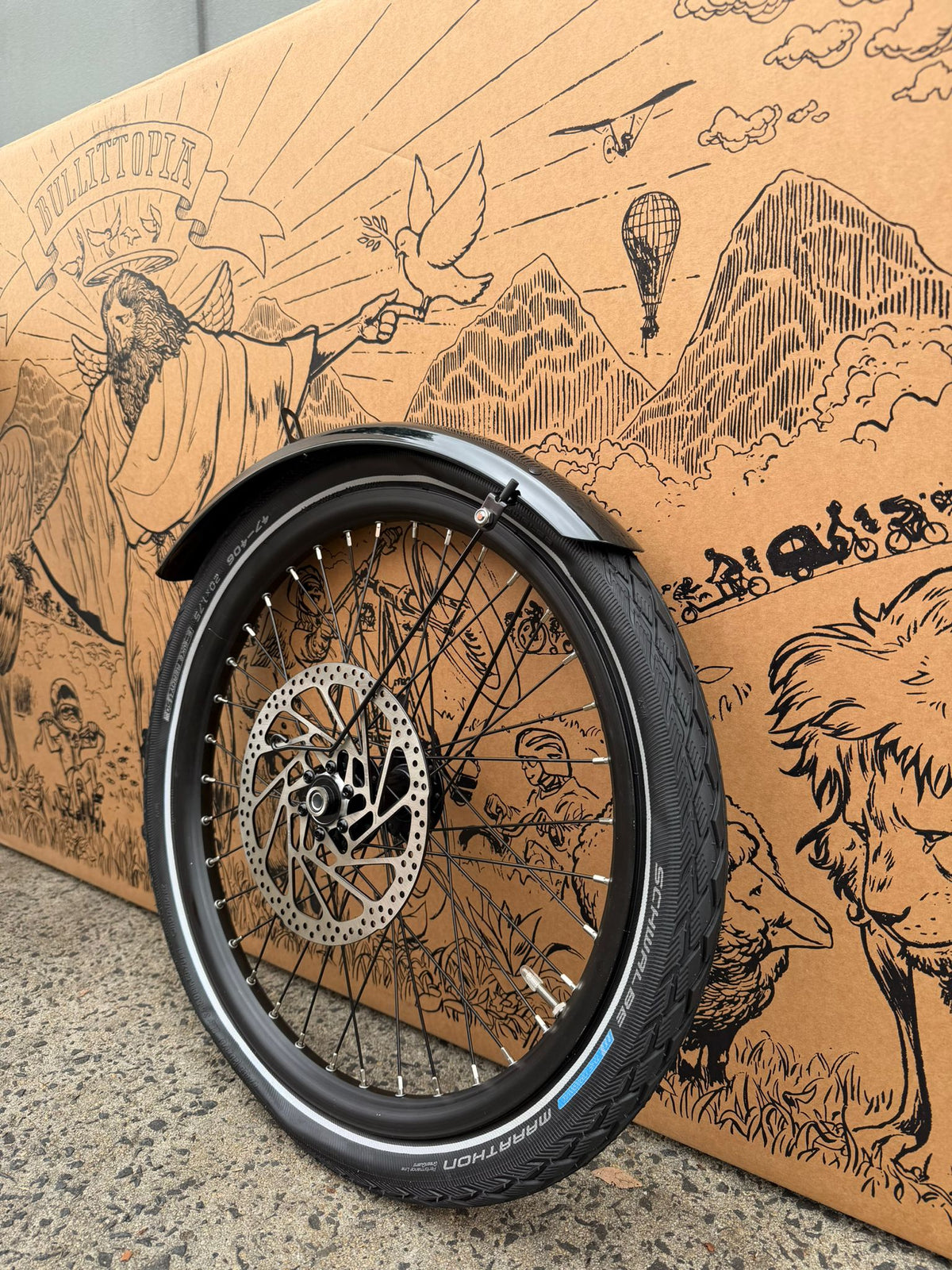 Bullitt 8 - Speed Shimano Alfine with Chain Drive - Dutch Cargo (AU) - Larry vs. Harry - Electric Cargo Bike - Bullitt 8 - Speed Shimano Alfine with Chain Drive