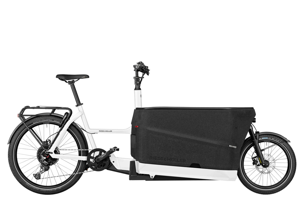White riese and muller bicycle